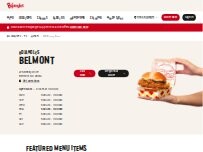 Website Screenshot Bojangles