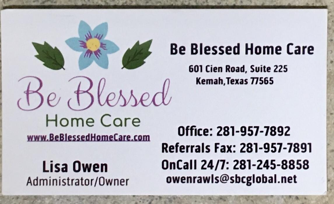 Images Be Blessed Home Care