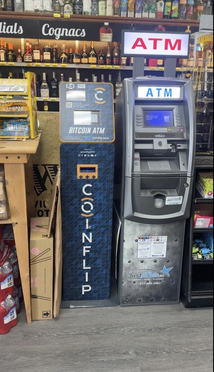 Images CoinFlip Bitcoin ATM - Red Hill Liquor (Orange)