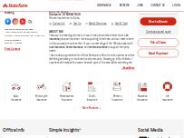 Website Screenshot Marcus Mabrey - State Farm Insurance Agent