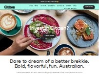 Website Screenshot Citizen of Chelsea - Breakfast Restaurant, Cafe & Deli