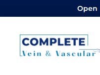 Website Screenshot Complete Vein & Vascular
