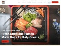 Website Screenshot Zake Sushi & Ramen