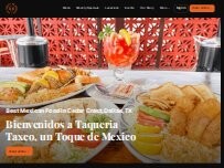 Website Screenshot Taqueria Taxco