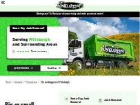 Website Screenshot The Junkluggers of Pittsburgh