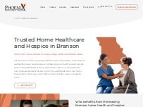 Website Screenshot Phoenix Home Care & Hospice