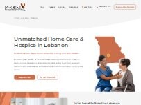 Website Screenshot Phoenix Home Care & Hospice