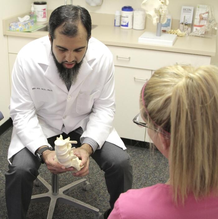 Images Dr. Mir Ali, MD, PhD, Spine Surgeon