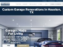 Website Screenshot Garage Living