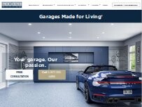 Website Screenshot Garage Living