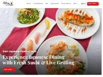 Website Screenshot Sakura Chaya Clovis
