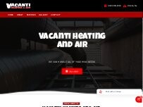 Website Screenshot Vacanti Heating & Air