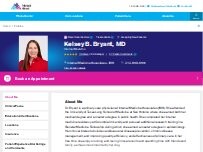 Website Screenshot Kelsey Bryant, MD