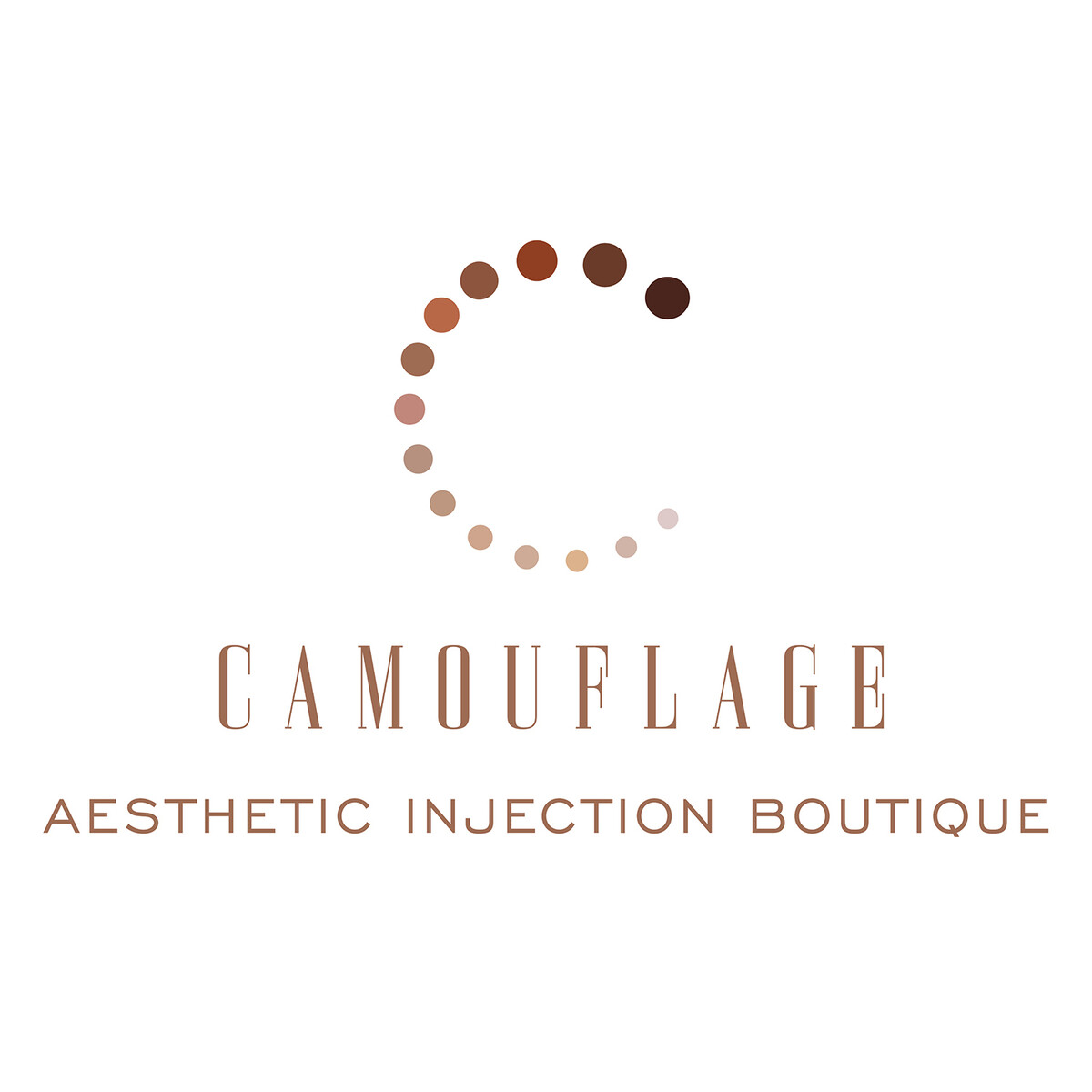 Camouflage Aesthetic Injection Boutique Logo