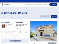 Website Screenshot Morningstar Storage